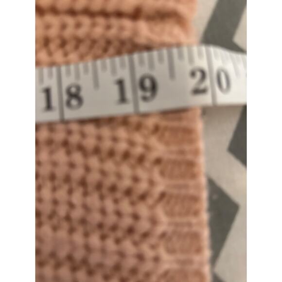 Lulus Medium Pink Crochet Sweater – 100% Acrylic, - Picture 3 of 7